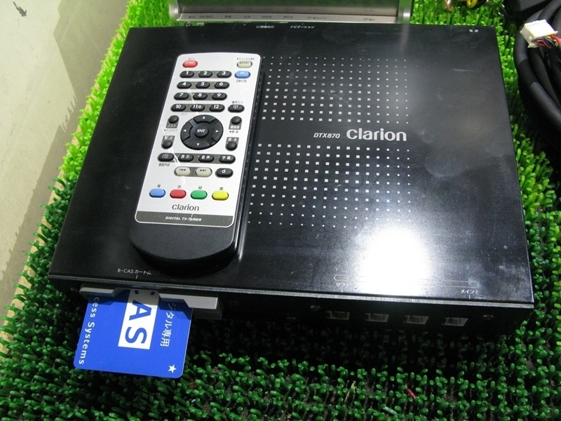 『psi』 クラリオン NX308DT DVD・SD・フルセグ対応 SDDナビ ジャンク品 取説付_画像7