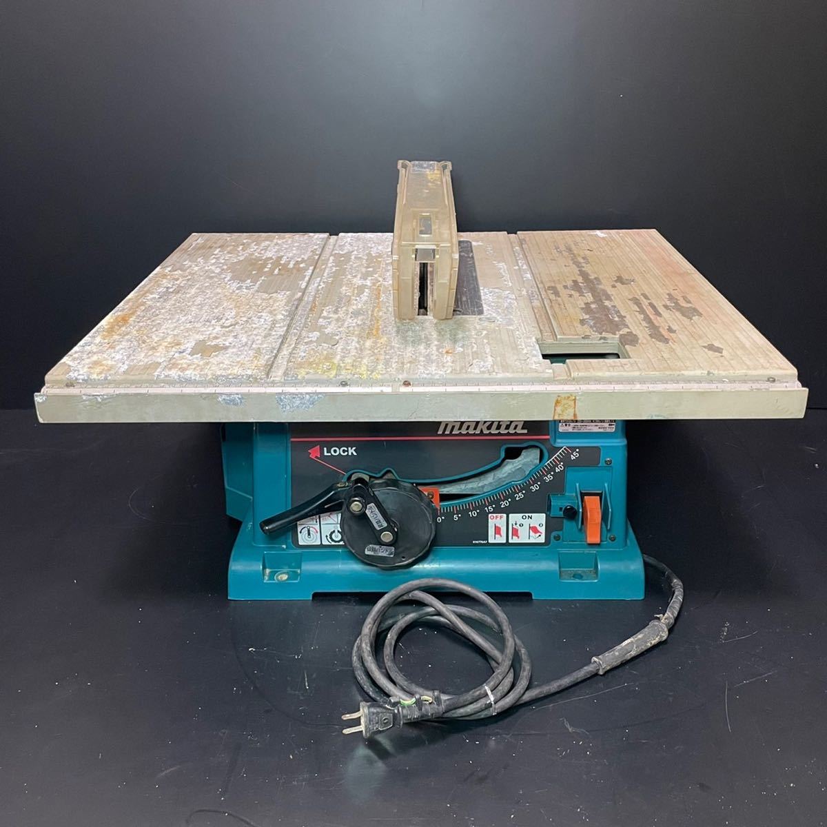 マキタ 255mm マルノコ盤 モデル 2703 makita 丸のこ盤 100V テーブル