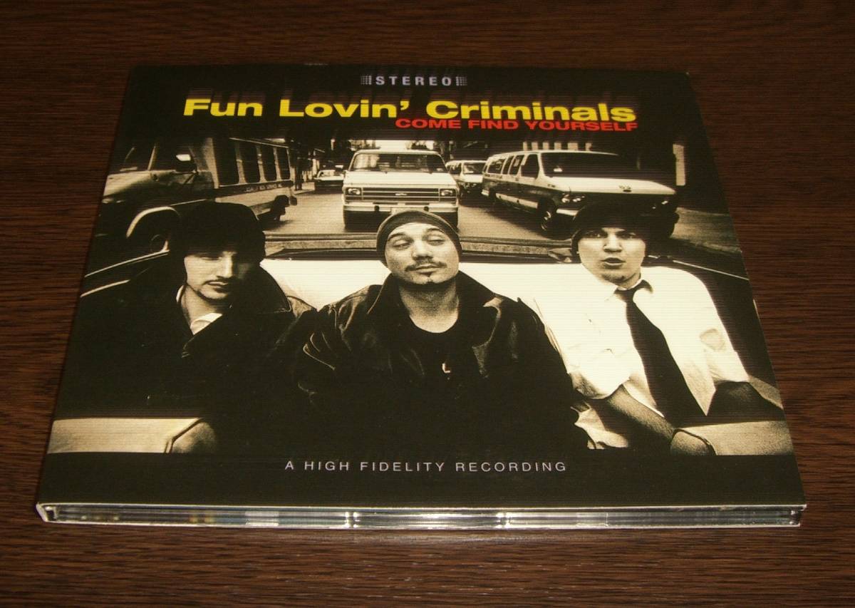 ☆ Fun Lovin' Criminals / COME FIND YOURLSELF 輸入盤CD ☆2017年 再発デジパック beck massive attack クエンティン・タランティーノ_画像1