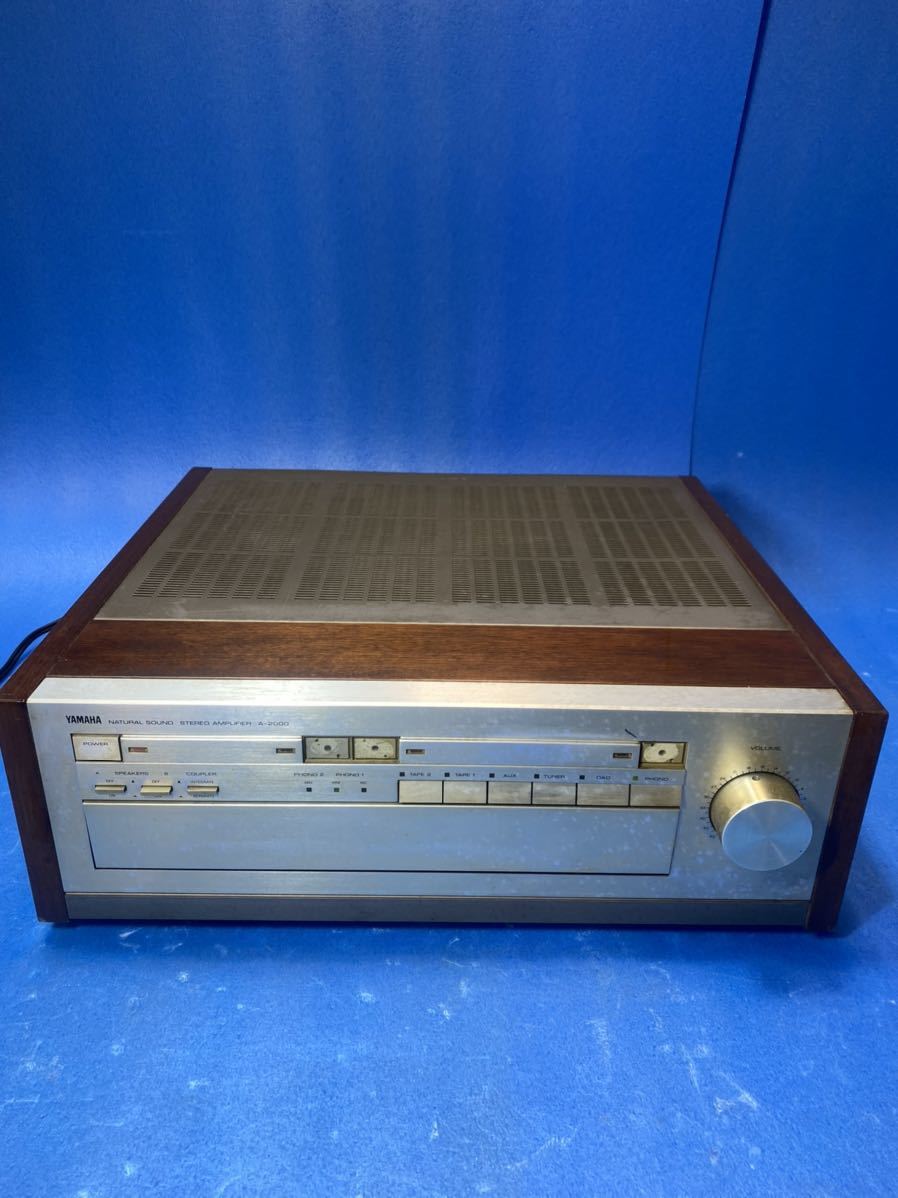 ヤマハ YAMAHA A-2000 プリメインアンプ 動作未確認 ジャンク品 ヤマハ YAMAHA A-2000 プリメインアンプ 動作未確認 ジャンク品