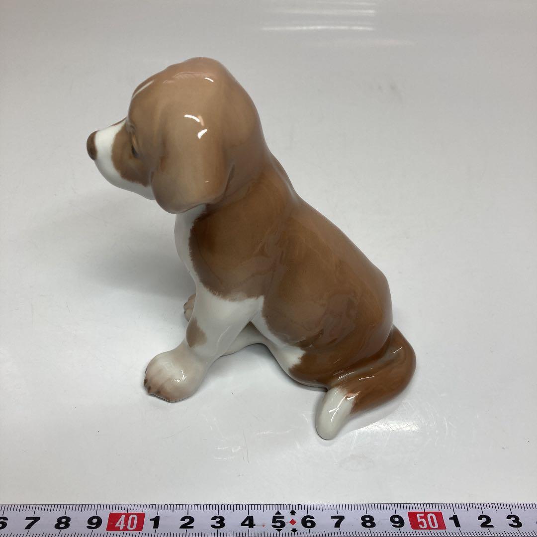 ロイヤルコペンハーゲン 犬 置物 高さ12.5cm K2-0528②E96