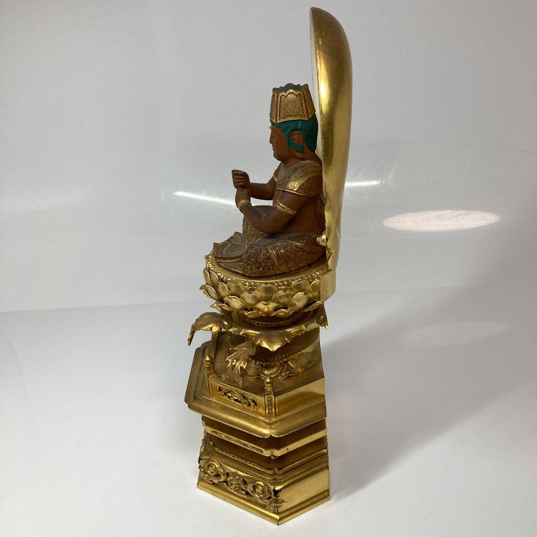 時代白檀 木彫 大日如来 仏像 重さ796g ち2-0210②トコチ | miraath.net