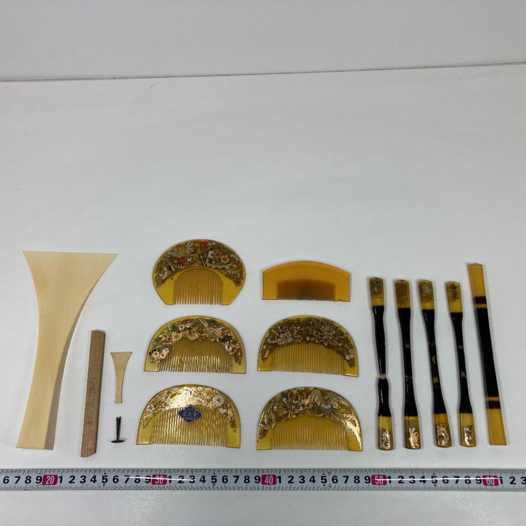 極上蒔絵 櫛 簪セット 重さ297g ち2-0213⑤ - artinicrash.com.au