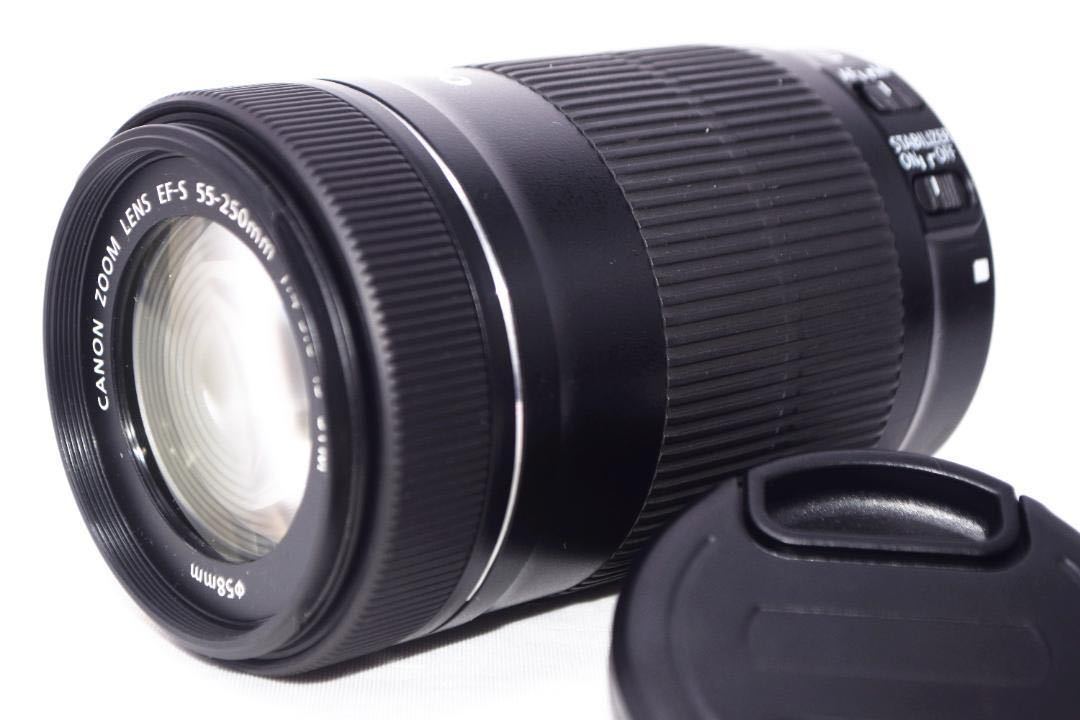 ☆高性能望遠レンズ☆EF-S 55-250 mm STM☆-
