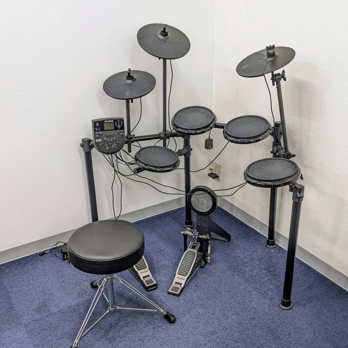 ◇ALESIS DM7X SURGE MESH アレシス 電子ドラムセット◇ 椅子付 楽器