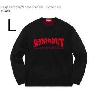 定価25300円 国内正規 新品 □ SUPREME 21AW Thrasher Sweater コラボ