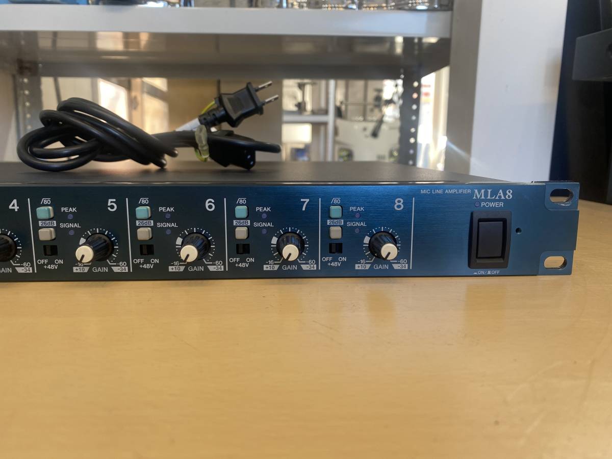 YAMAHA MLA8 ヤマハ 8chマイクプリアンプ | www.bauen.com.ar