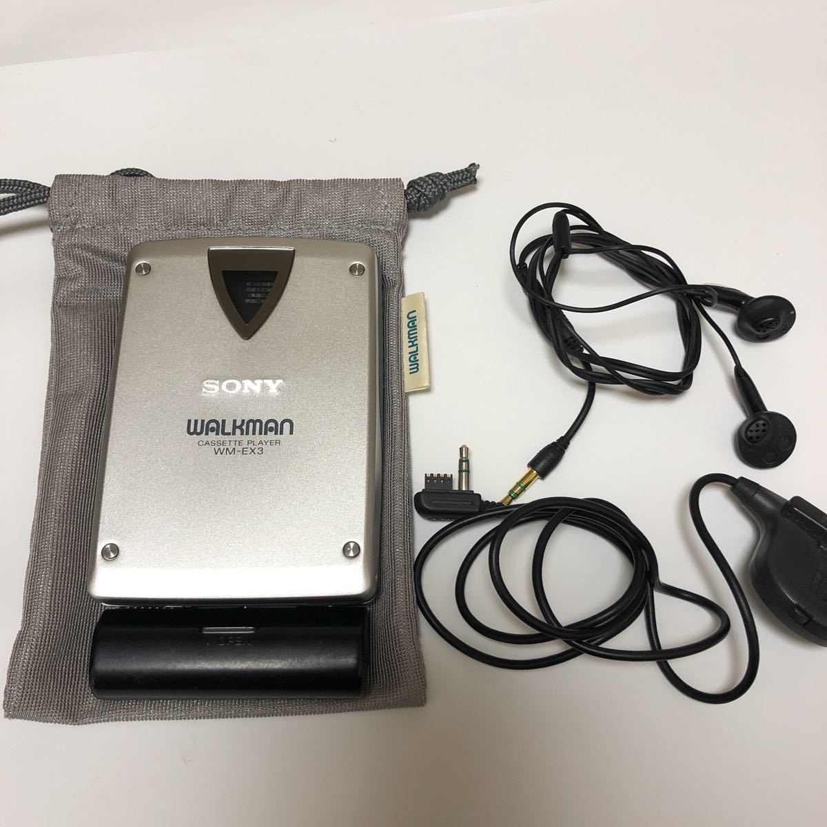ジャンク】SONY WALKMAN WM-EX3カセットプレーヤー・ウォークマン www