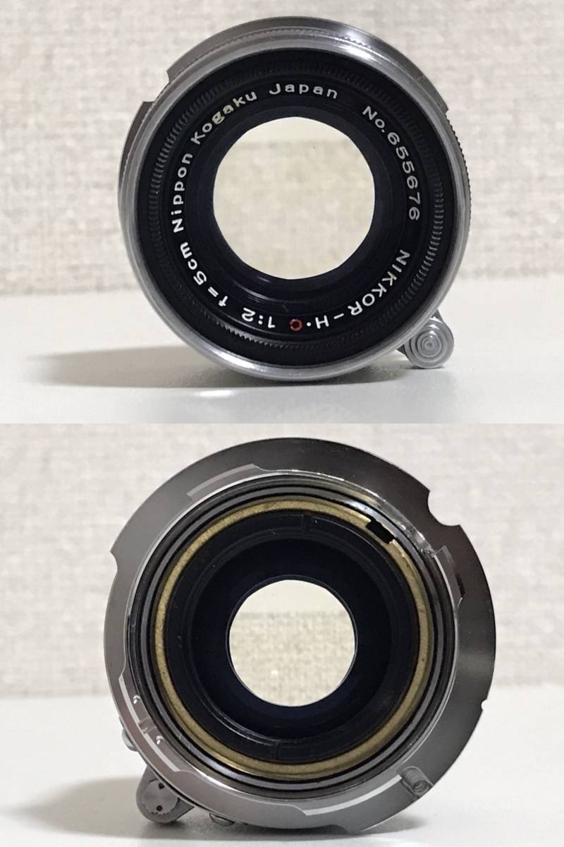 Nikon NIKKOR-H・C 5cm F2 短焦点レンズ ライカ Mマウント 短焦点