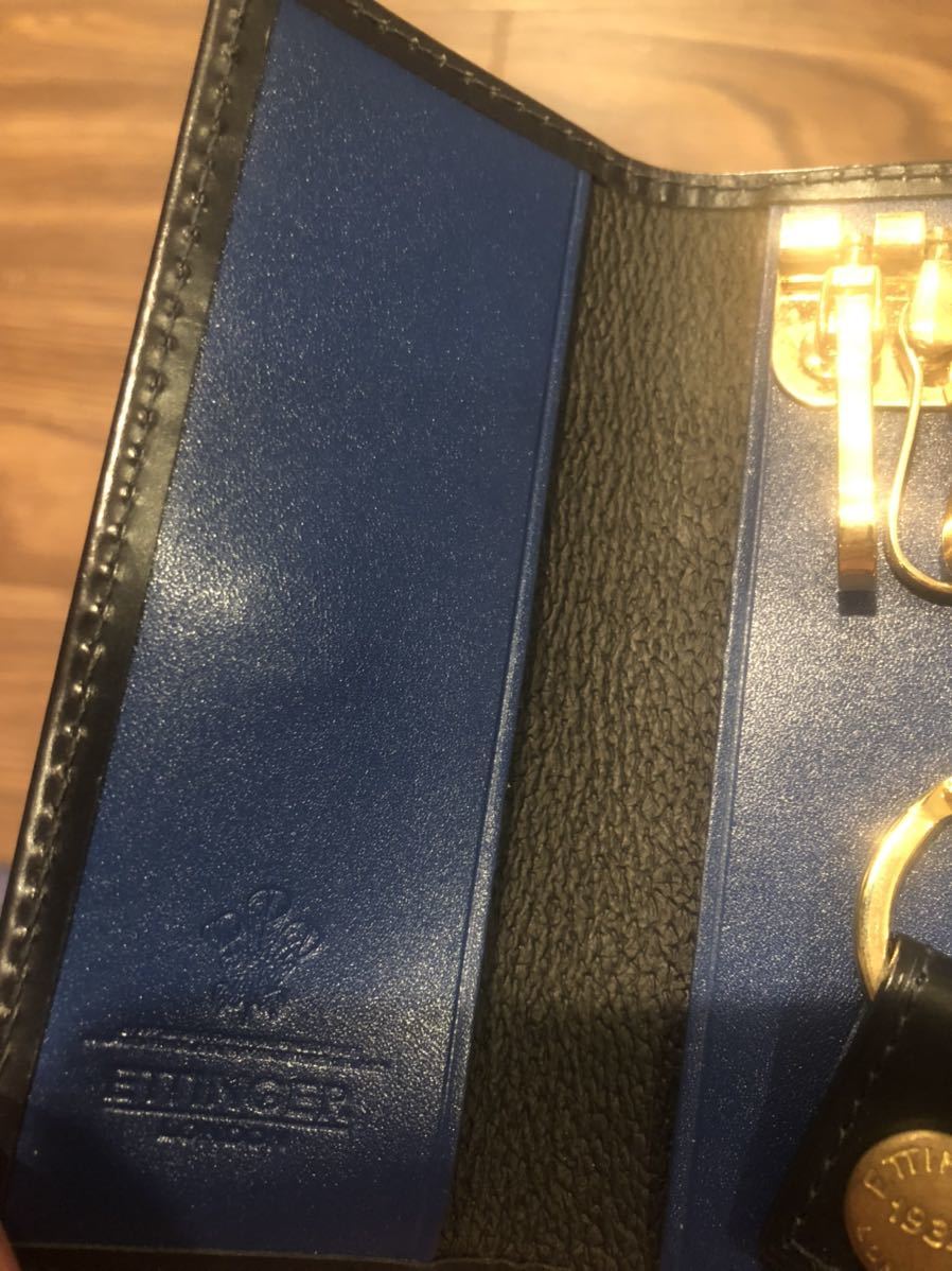 人気ブランドの ダミエブラック 【英国製美品】ETTINGER