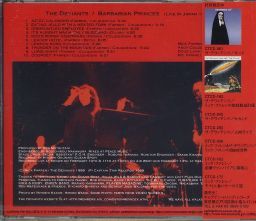 【新品CD】 DEVIANTS / Barbarian princes (Live in Japan 1999)_画像2