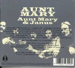 【新品CD】 Aunt Mary / S/T and Janus_画像2