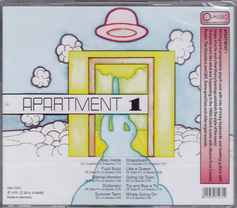 【新品CD】 APARTMENT 1 / Open House_画像2