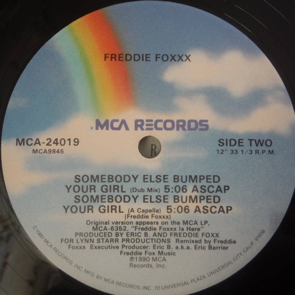 Freddie Foxxx / Somebody Else Bumped Your Girl 12"Remix 12インチ　ヒップホップ HIPHOP 激レア_画像4