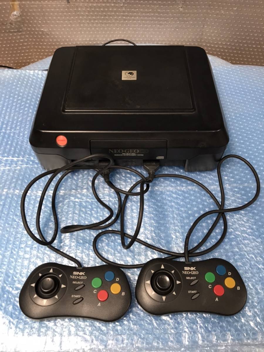 お得 お値下げ ネオジオCDZ NEOGEO コントローラー4コ ソフト1コセット