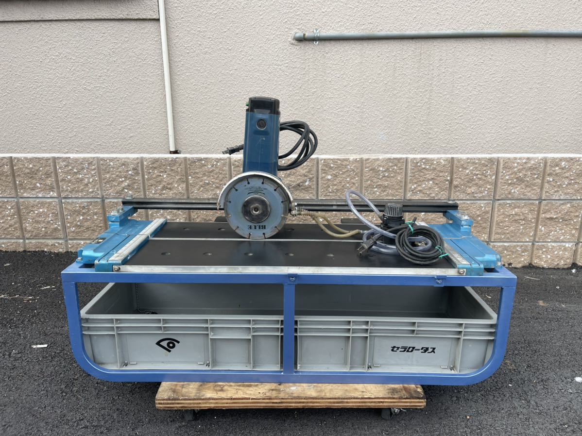 石井超硬工具株式会社タイル切断機ビッグセラロタスI型両備G 石井超硬工具株式会社タイル切断機ビッグセラロタスI型両備G