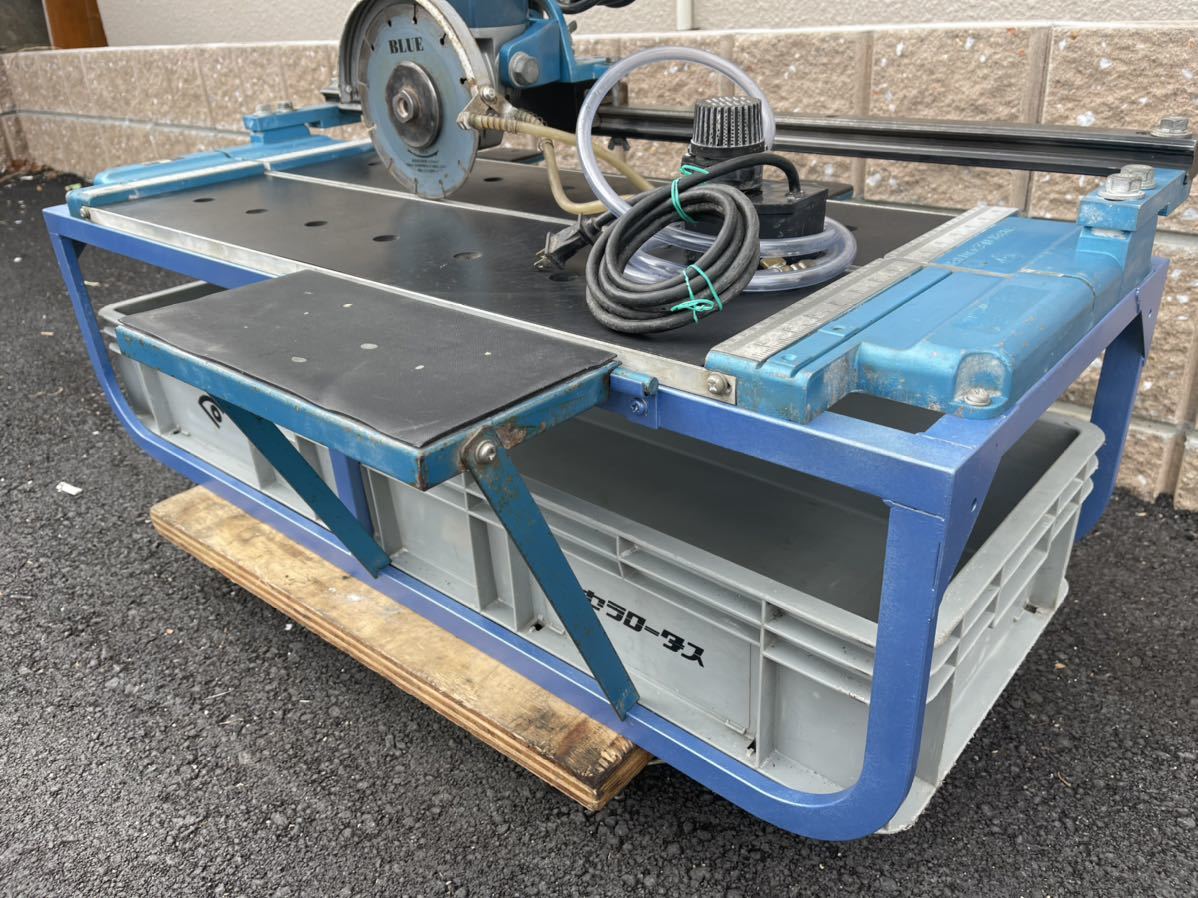 石井超硬工具株式会社タイル切断機ビッグセラロタスI型両備G 石井超硬工具株式会社タイル切断機ビッグセラロタスI型両備G