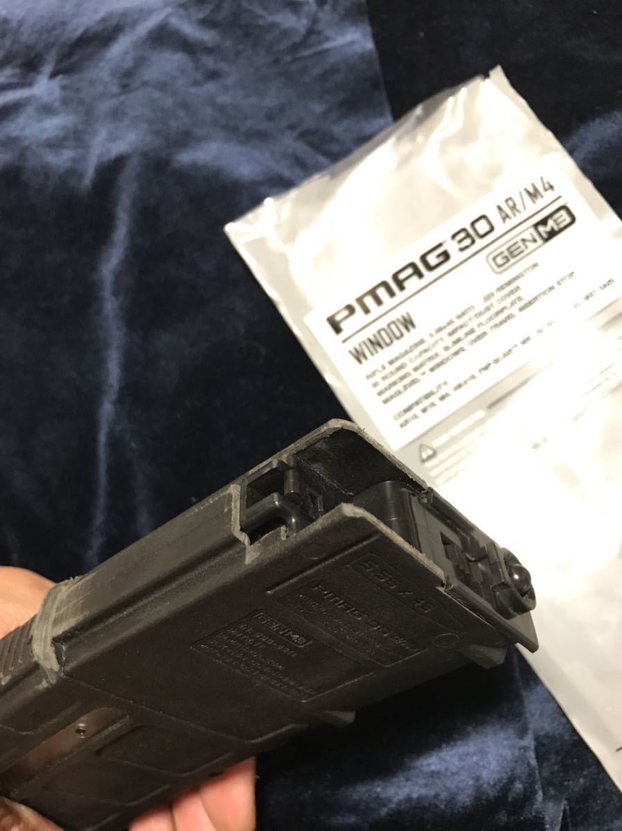 個人制作　複数手持ち有　米軍放出品　magpul マグプル　PMAG 実物外装　マルイ　次世代 HK416 SCAR M4A1 対応 マガジン　一本の金額です_画像8