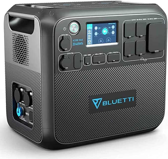 週間売れ筋 □新品□BLUETTI AC200MAX ポータブル電源 大容量 2048Wh