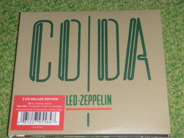 Led Zeppelin / Coda デラックス・エディション　輸入盤　CD3枚組　レッド　ツェッペリン_画像1