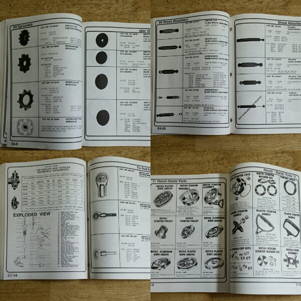 1992 Add On ACCESSORIES SNOWMOBILE カタログ_画像3