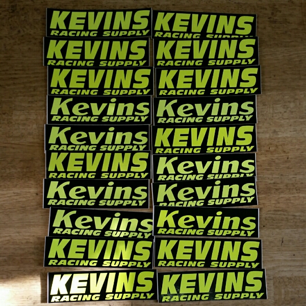 KEVINS RACING SUPPLY ステッカーセット1_画像1