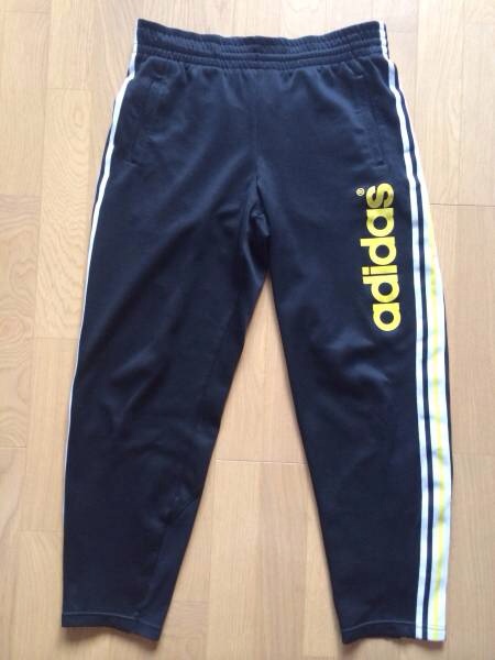 vintage アディダス adidas ジャージ パンツ MADE IN JAPAN 日本製 O-XO 阪神タイガースカラー TRACK PANTS デサント製 トラックパンツ