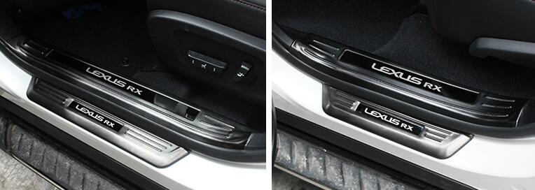 新品 レクサス新型RX200t 450h 300　専用ステップガーニッシュ　ステンレス 8pセット 3色可選_画像7