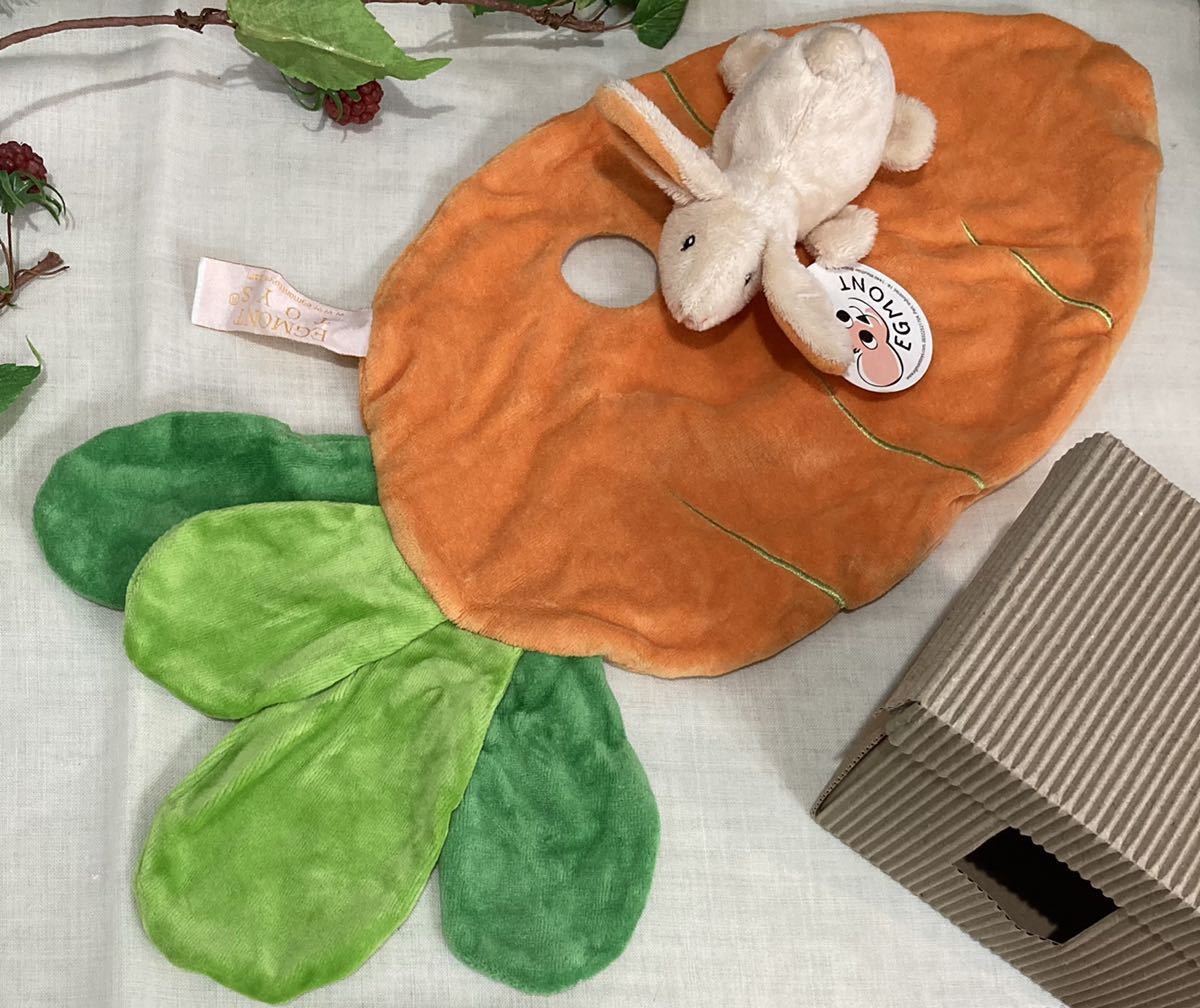 * animal baby towel * rabbit carrot fwafwa soft towel present celebration of a birth ... soft toy attaching wrapping possible 