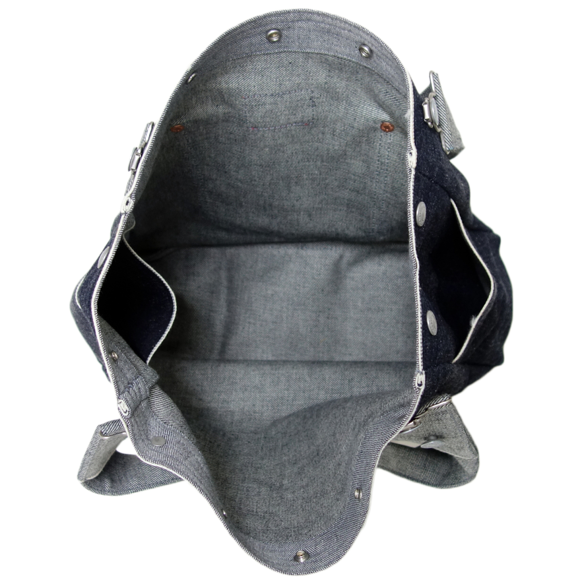 送料無料 EVISU トート バッグ EBD-0072TW-002 Sサイズ エヴィス