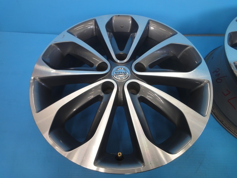 中古 18インチ 日産純正 デュアリス タイヤ＆ホイール 4本 セット 215/45R18 215/55R18 選べるサイズ 新品タイヤ 加須店_画像4