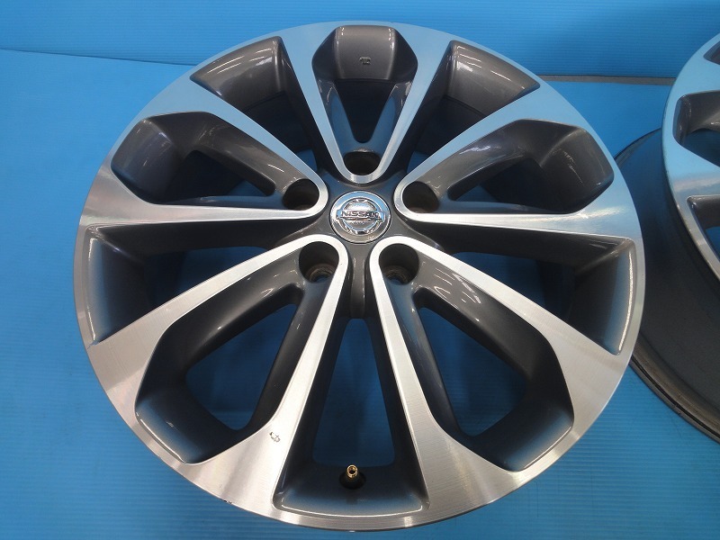 中古 18インチ 日産純正 デュアリス タイヤ＆ホイール 4本 セット 215/45R18 215/55R18 選べるサイズ 新品タイヤ 加須店_画像2