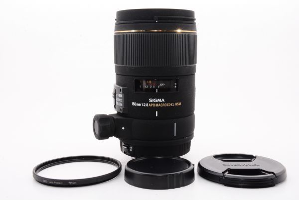 外観特上級】フィルター付 SHIGMA シグマ 150mm F2.8 APO MACRO EX DG