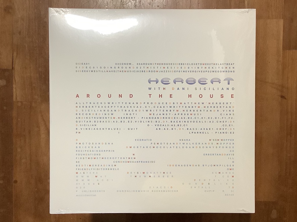 【ラスト1枚！新品 SEALED!!】HERBERT - AROUND THE HOUSE - 2021 Black Vinyl 3LP / So Now, The Last Beat, Going Round, Never Give Up_画像1