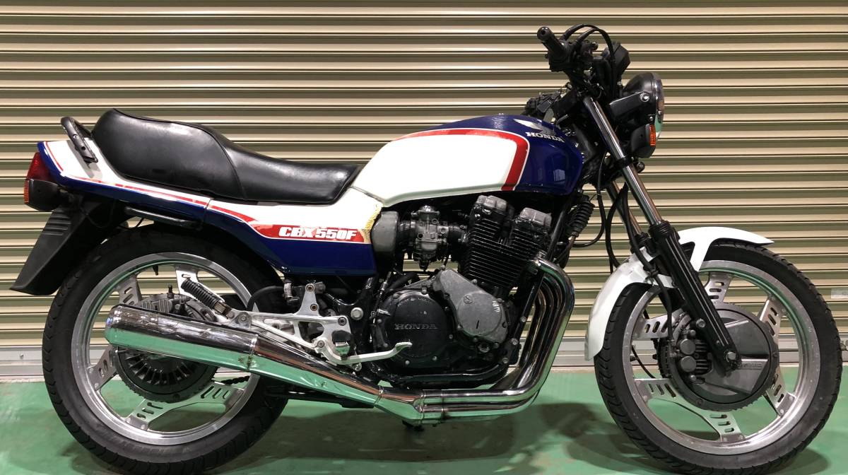 真夏の100万売切 CBX550F 書類付 車検令和7年1月 青白1型 ノーマル CBX400F_画像1