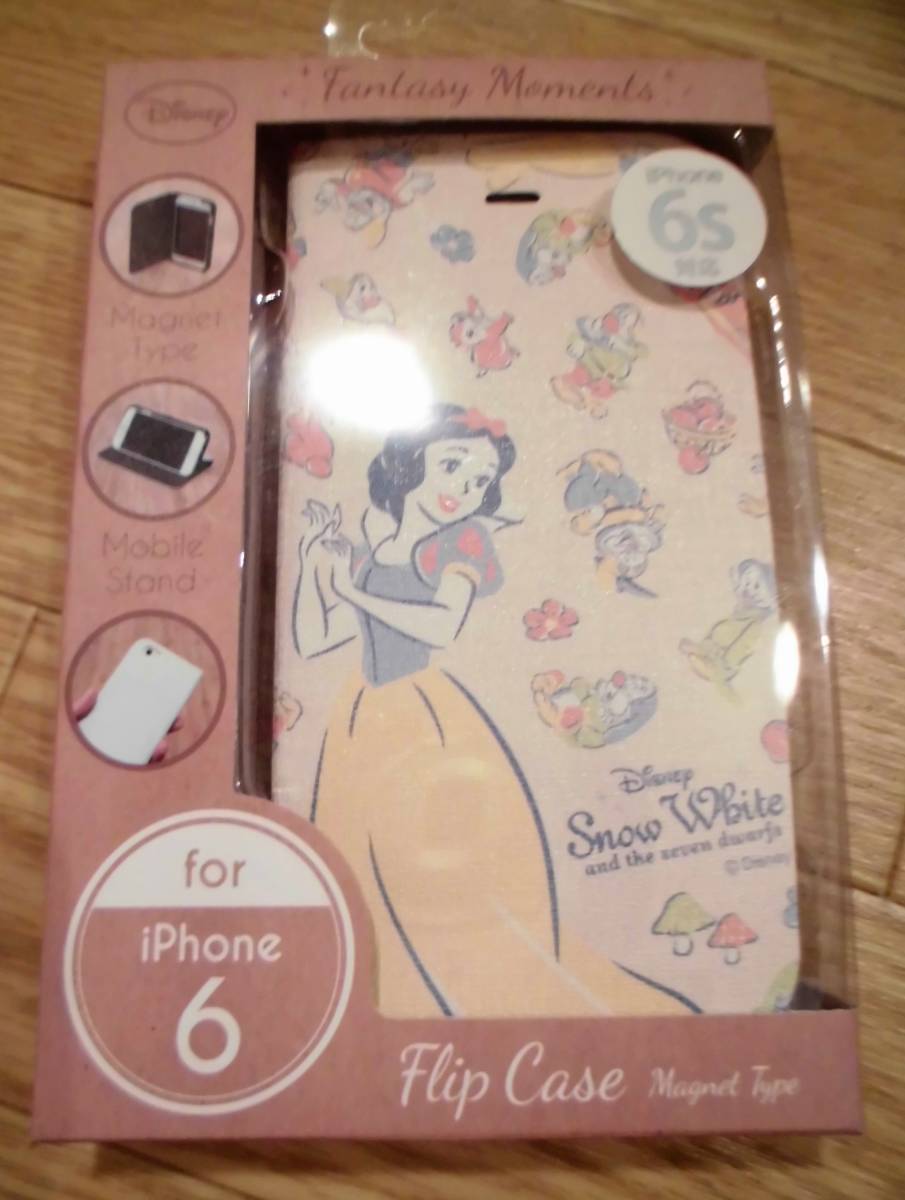 即決☆値下☆iPhone6s/6 手帳型ケース ディズニー 白雪姫♪スノープリンセス♪プリンセス♪　定形外250円☆_画像1