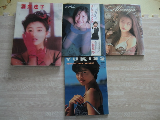 ♪ 送料無料！写真集　３４冊 大島優子 篠田麻里子 前田敦子 酒井法子 小野真弓 瀬戸朝香 田中みな実 藤原紀香 工藤遥 etc _画像2