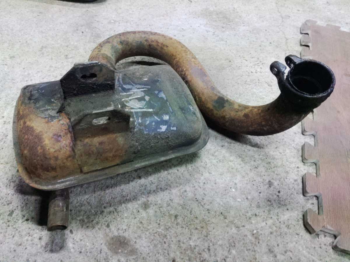 VSX1T PX200E Vespa 200 original muffler 