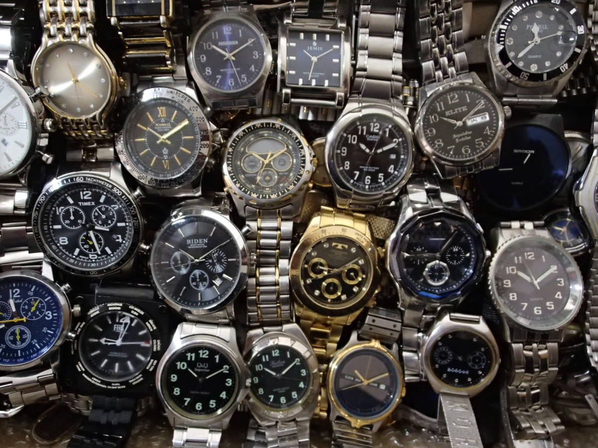 0228 ジャンク腕時計 大量250点 14kg SEIKO/CITIZEN/CASIO/Daniel