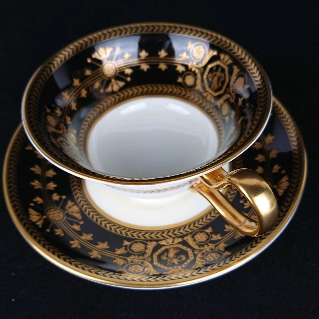 希少 未使用 ◇ ウェッジウッド WEDGWOOD アストバリーブラック カップ