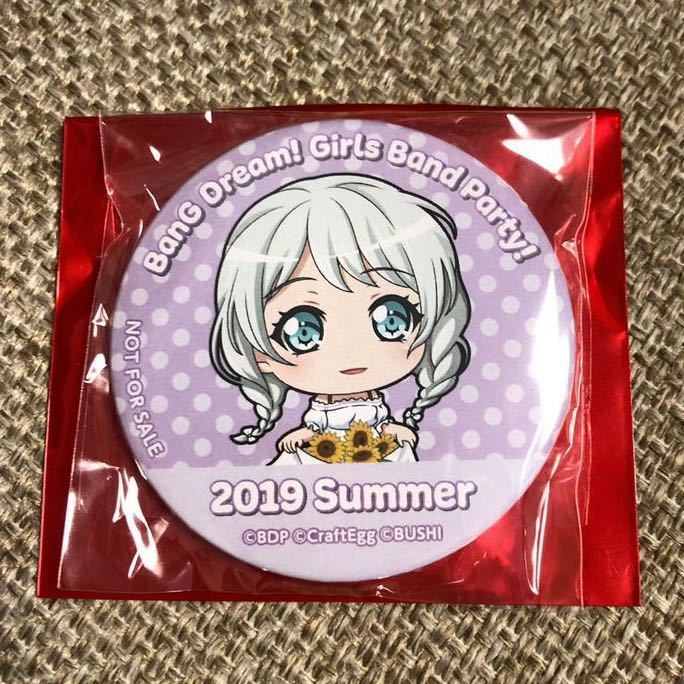 ☆BanG Dream! バンドリ! ガールズバンドパーティ! ガルパ 博多マルイ 2019 Summer 缶バッジ 購入特典 非売品 若宮イヴ ☆_画像1