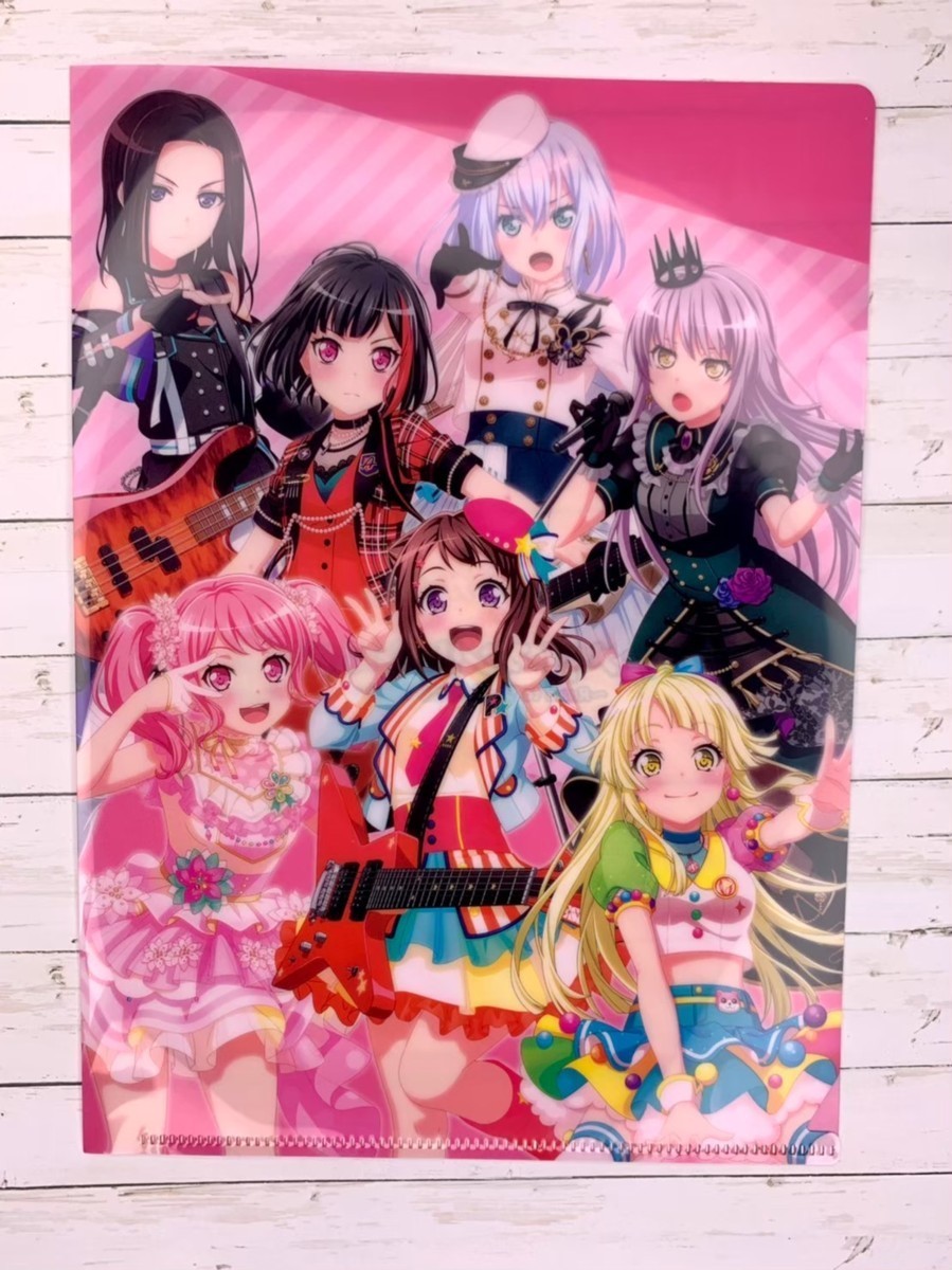 ☆BanG Dream! バンドリ! ガールズバンドパーティ! アニメイト ワールドフェア 2021 特典 非売品 A5 クリアファイル 湊友希那 弦巻こころ_画像1