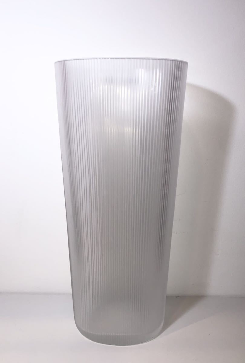 2022年最新入荷 millemolature Moretti Carlo 5S フラワーベース　花瓶　オブジェ花器 カルロモレッティ　ベネチアングラス　ムラーノitaly 601.37 CR 工芸ガラス