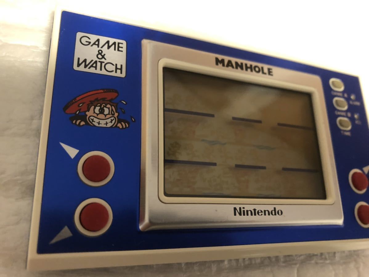 任天堂ゲームウォッチ 海外版マンホール 美品 滅多に出ない激レア品