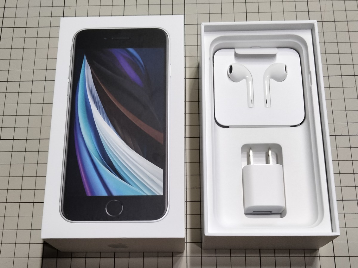 大きい割引 美品 iPhone SE 第2世代 SE2 ホワイト 64GB SIMフリー