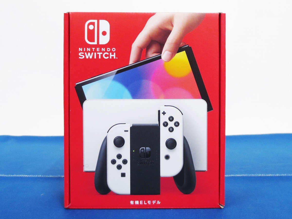1円~☆未使用☆Nintendo Switch本体 有機ELモデル≪3≫ ホワイト