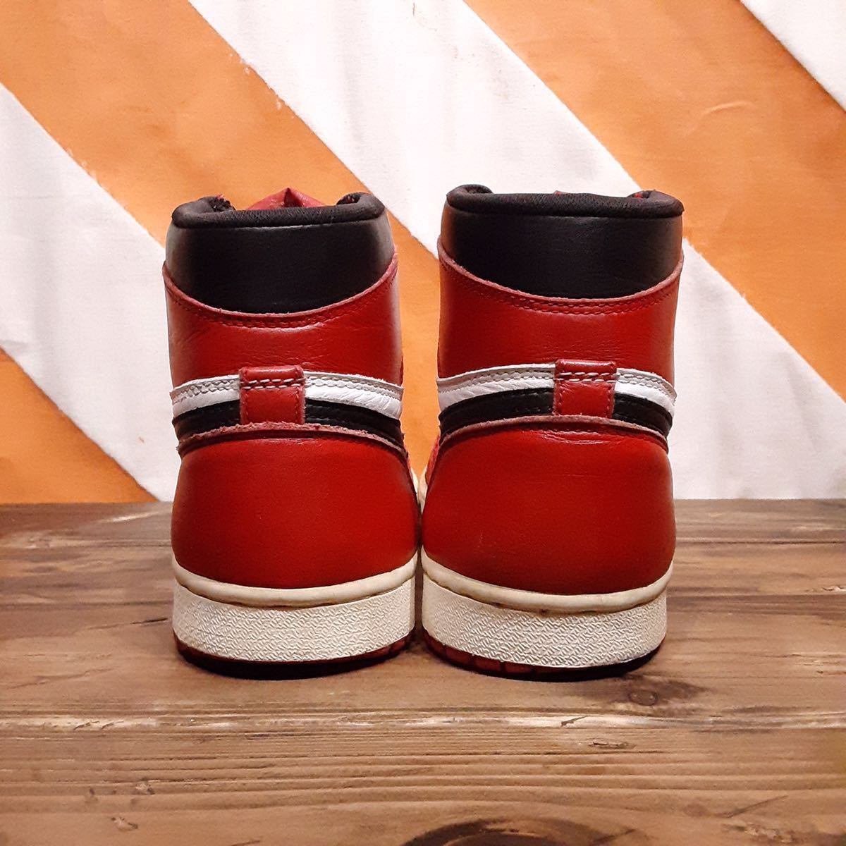 26 5cm NIKE AIR JORDAN 1 130207-101 CHICAGO '94 VINTAGE 26 5cm NIKE AIR JORDAN 1 130207-101 CHICAGO '94 VINTAGE