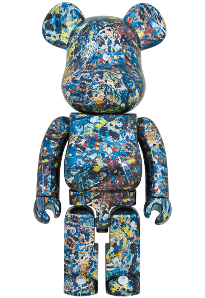 BE@RBRICK Jackson Pollock Studio CHROME Ver.1000% ポロック BE
