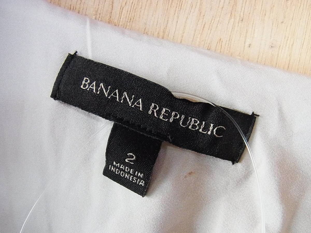 綺麗 BANANA REPUBRIC バナナリパブリック ウール素材 ラップドレス ワンピース グレー サイズ2_画像5