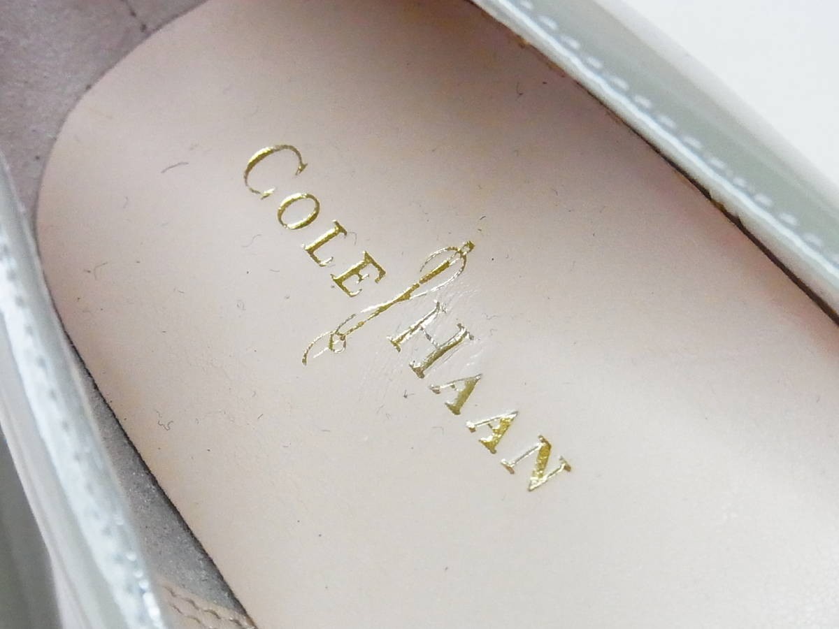 綺麗 COLE HAAN コールハーン パテントレザー ヒールパンプス 靴 サイズ6.5B_画像5